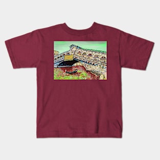 Across the Grand Canal, Venice. Kids T-Shirt
